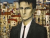 "Portrait of Timur Novikov"  100х90 canvas/acrylic