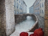 "The granates " 80х60 canvas/acrylic